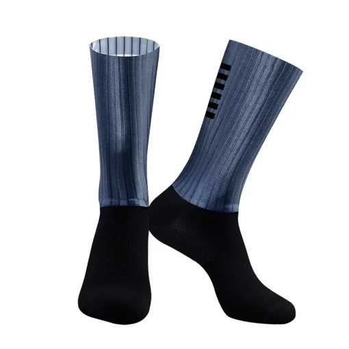 Silicone Cycling Aero Socks Anti Socks Slip Men Bicycle Sport Running Bike Socks - Image 9