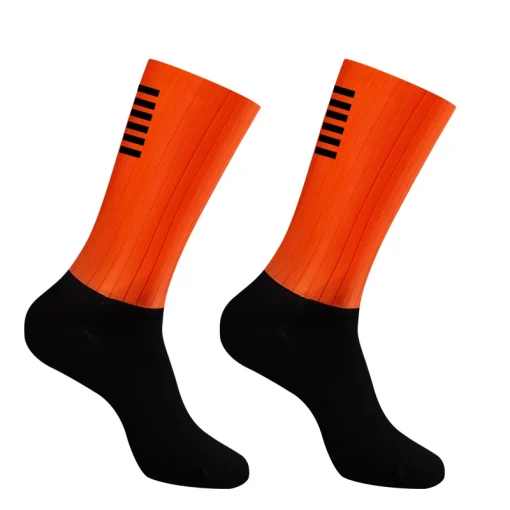 Silicone Cycling Aero Socks Anti Socks Slip Men Bicycle Sport Running Bike Socks - Image 11