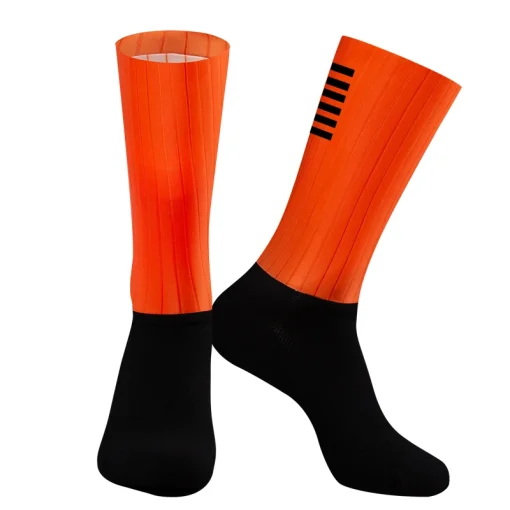 Silicone Cycling Aero Socks Anti Socks Slip Men Bicycle Sport Running Bike Socks - Image 8