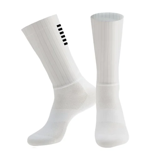 Silicone Cycling Aero Socks Anti Socks Slip Men Bicycle Sport Running Bike Socks - Image 7
